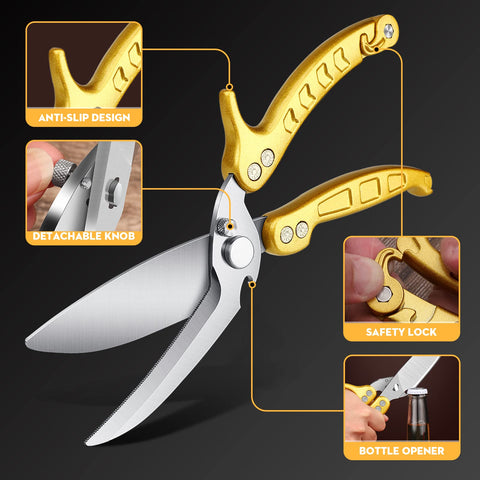 Dragon Riot stainless steel construction resists corrosion and stays sharp.