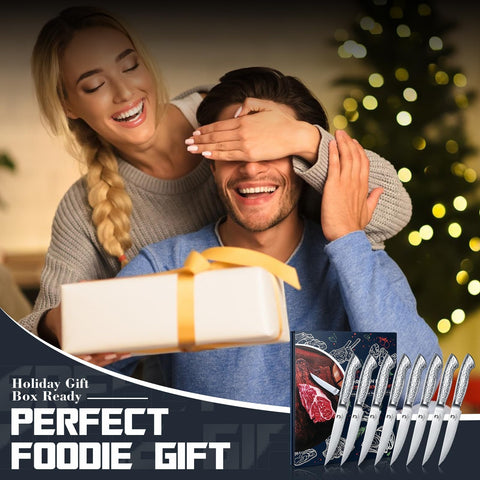 Dragon Riot table-ready knife set complements casual and formal dining.