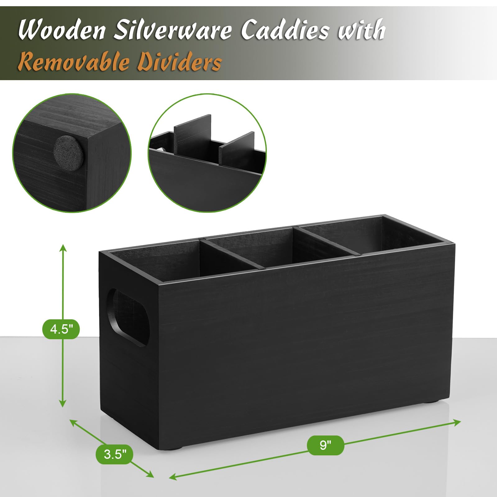 DRASTAR handmade wooden organizer adds rustic charm and sturdy storage.