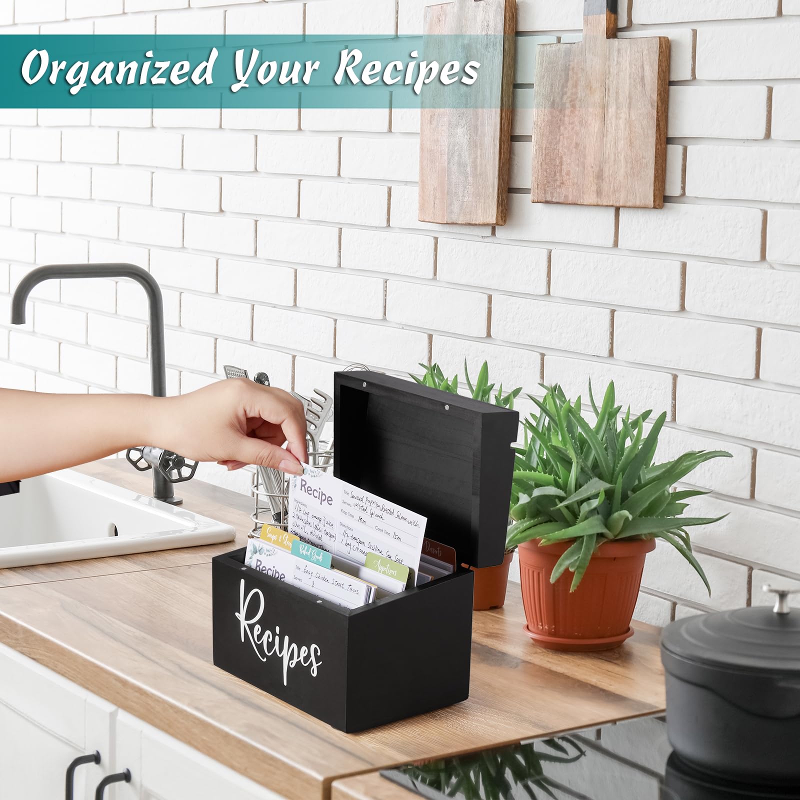DRASTAR lid groove holds the current recipe while you cook.