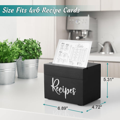 DRASTAR blank 4x6 recipe cards for easy recording.