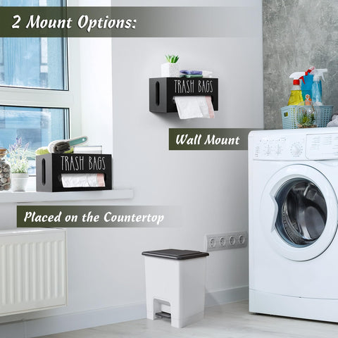 DRASTAR roll-visibility panel shows when to replace bags easily.