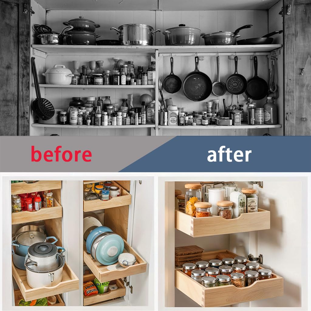 Draworia drawer supports up to 88 pounds for heavy storage needs.
