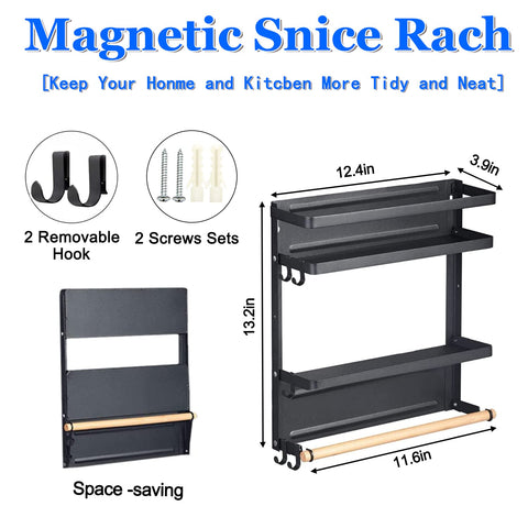 Dr.BeTree multiuse kitchen storage for spices, snacks, and tools.
