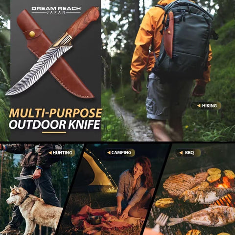 Dream Reach Feather Knife in gift box, ideal for gifting occasions