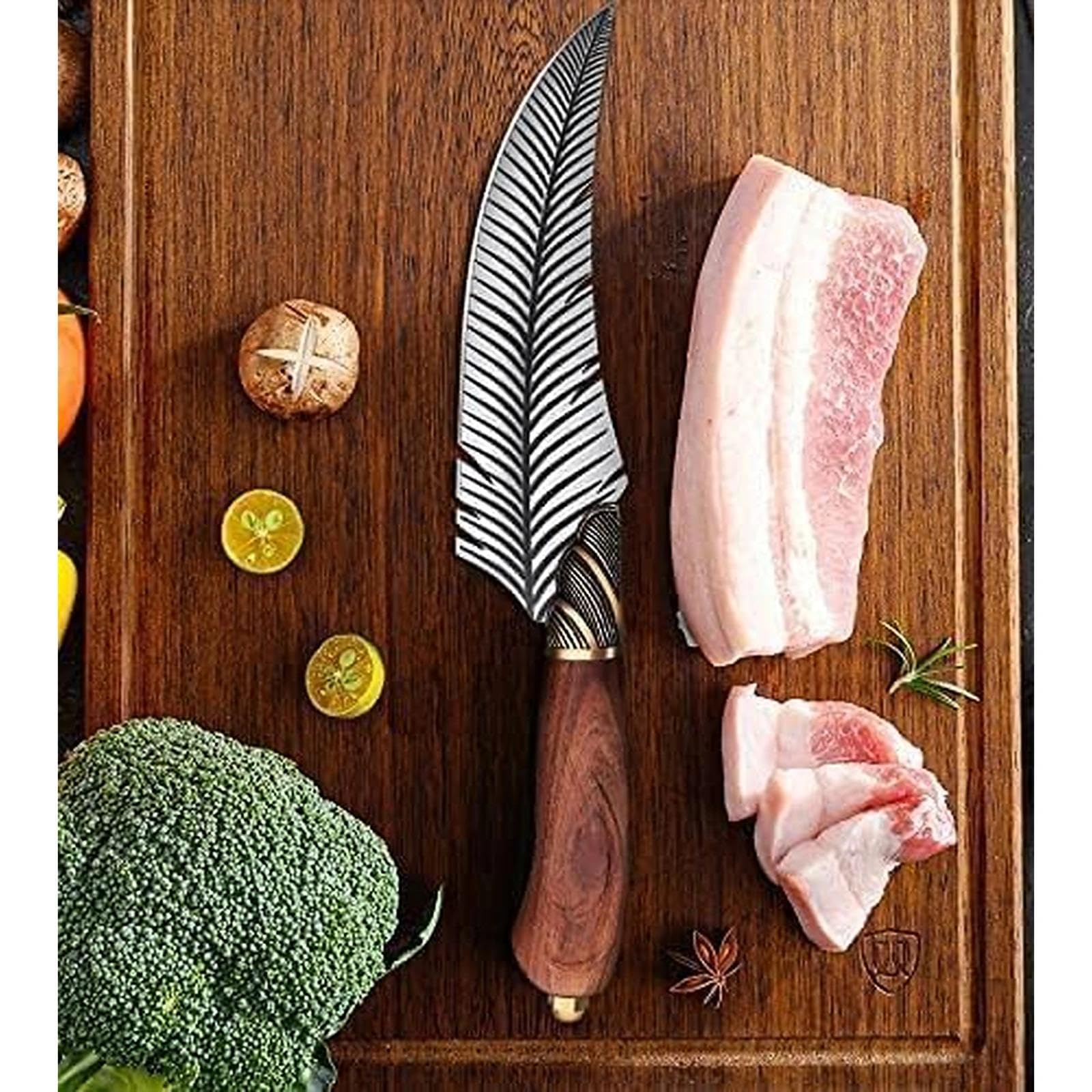 Dream Reach Feather Viking Boning Knife kitchen use for versatile tasks