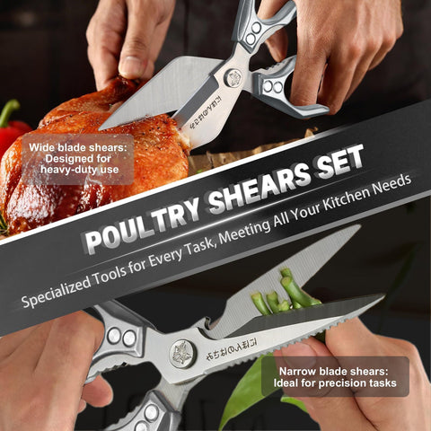 Dream Reach heavy-duty scissors with heat-treated blades handle tough tasks reliably.