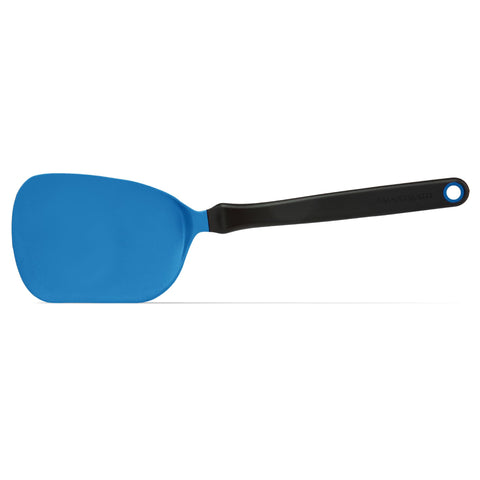 Dreamfarm Chopula sit-up handle blue for mess-free bench prep