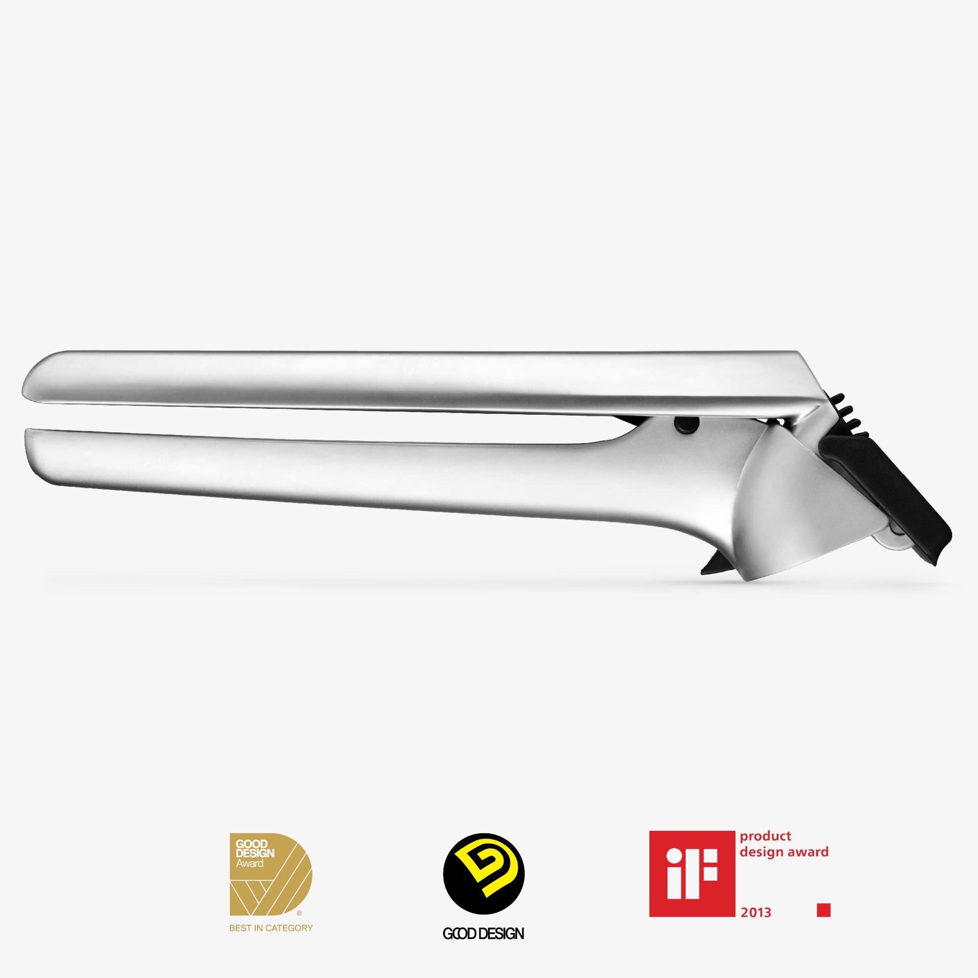 Dreamfarm Garject chrome-plated zinc finish for long-lasting use.