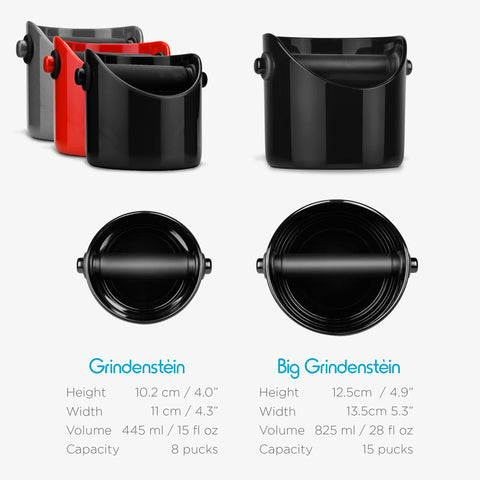 Dishwasher safe Grindenstein top rack ready for easy cleanup