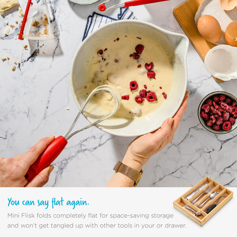 Dreamfarm Mini Flisk dishwasher-safe cleanup is quick and simple.