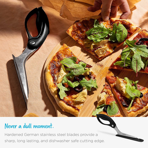 Dreamfarm Scizza blades are dishwasher-safe for easy cleanup