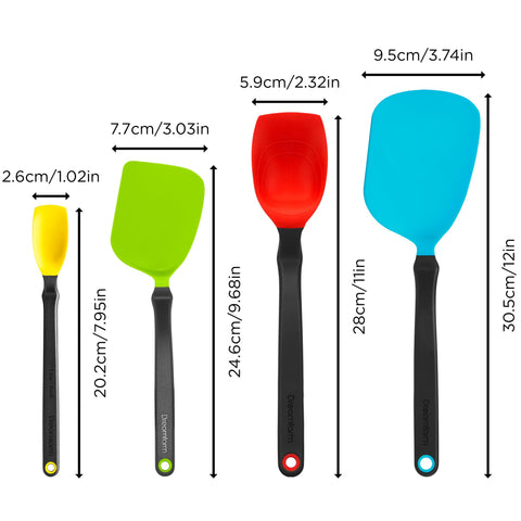 Dreamfarm Supoon deep scooping head with measurement marks.