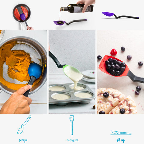 Dreamfarm Supoon displays 5ml and 15ml measuring lines