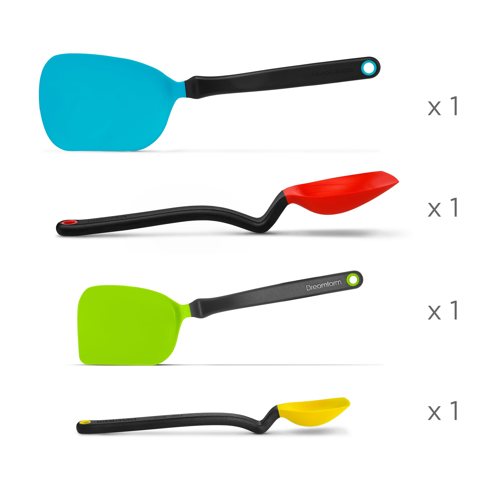 Dreamfarm Supoon showing measurement marks for precise prep.