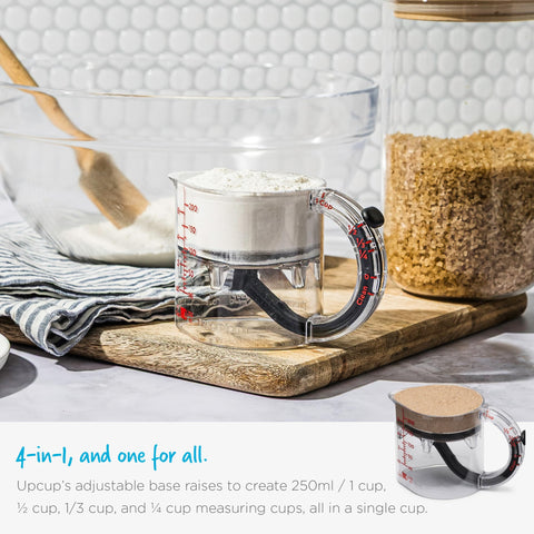 Dreamfarm Upcup BPA-free Tritan construction for safe kitchen use