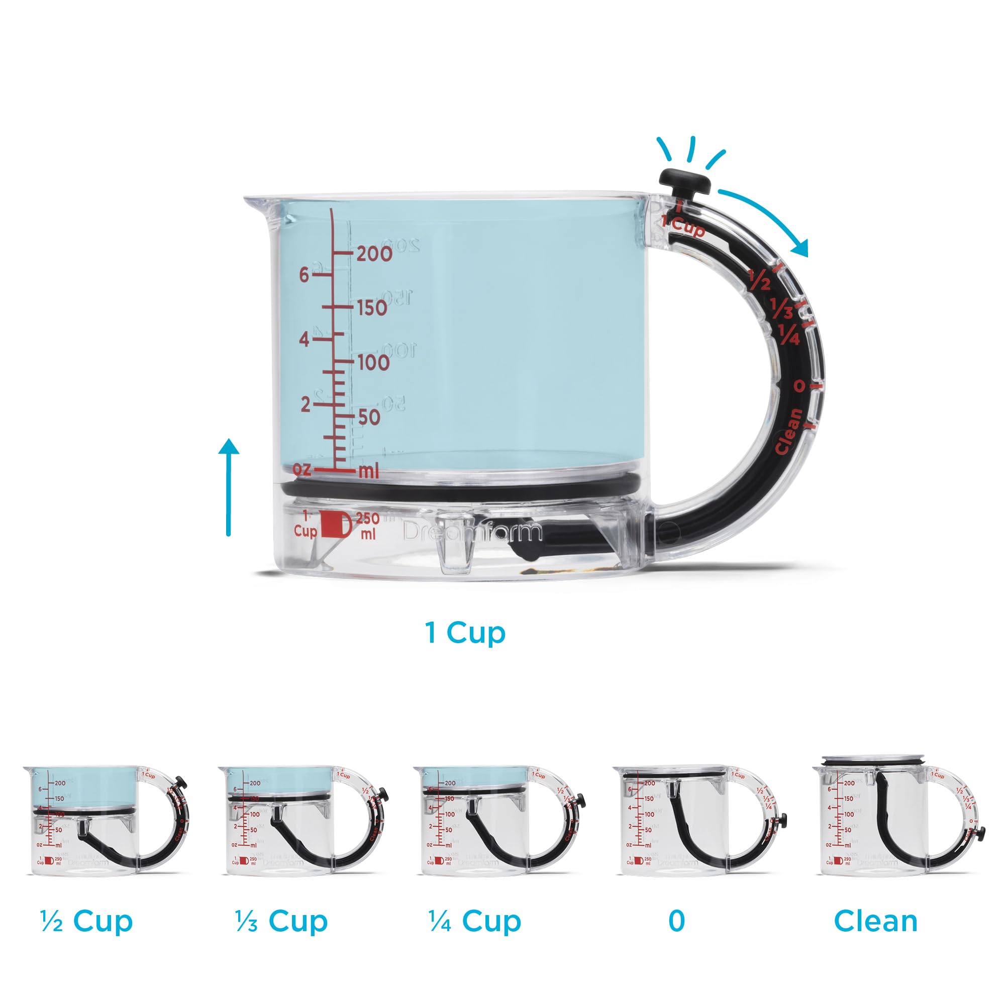 Dreamfarm Upcup compact, durable design for everyday kitchen use