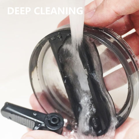 Dreamfocus deep cleaning-friendly lid design, hassle-free maintenance after workouts.
