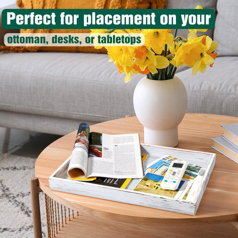 DreamKey tray as decorative centerpiece on the kitchen island.