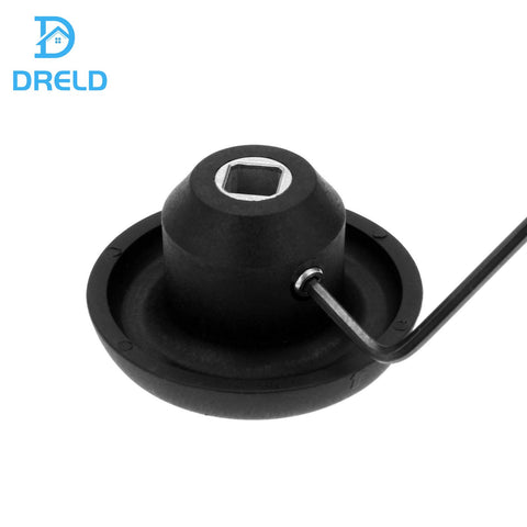 DRELD easy-install feature showing quick blade replacement.