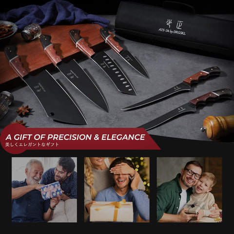 DRGSKL full-tang construction ensures durability during heavy-duty chopping.