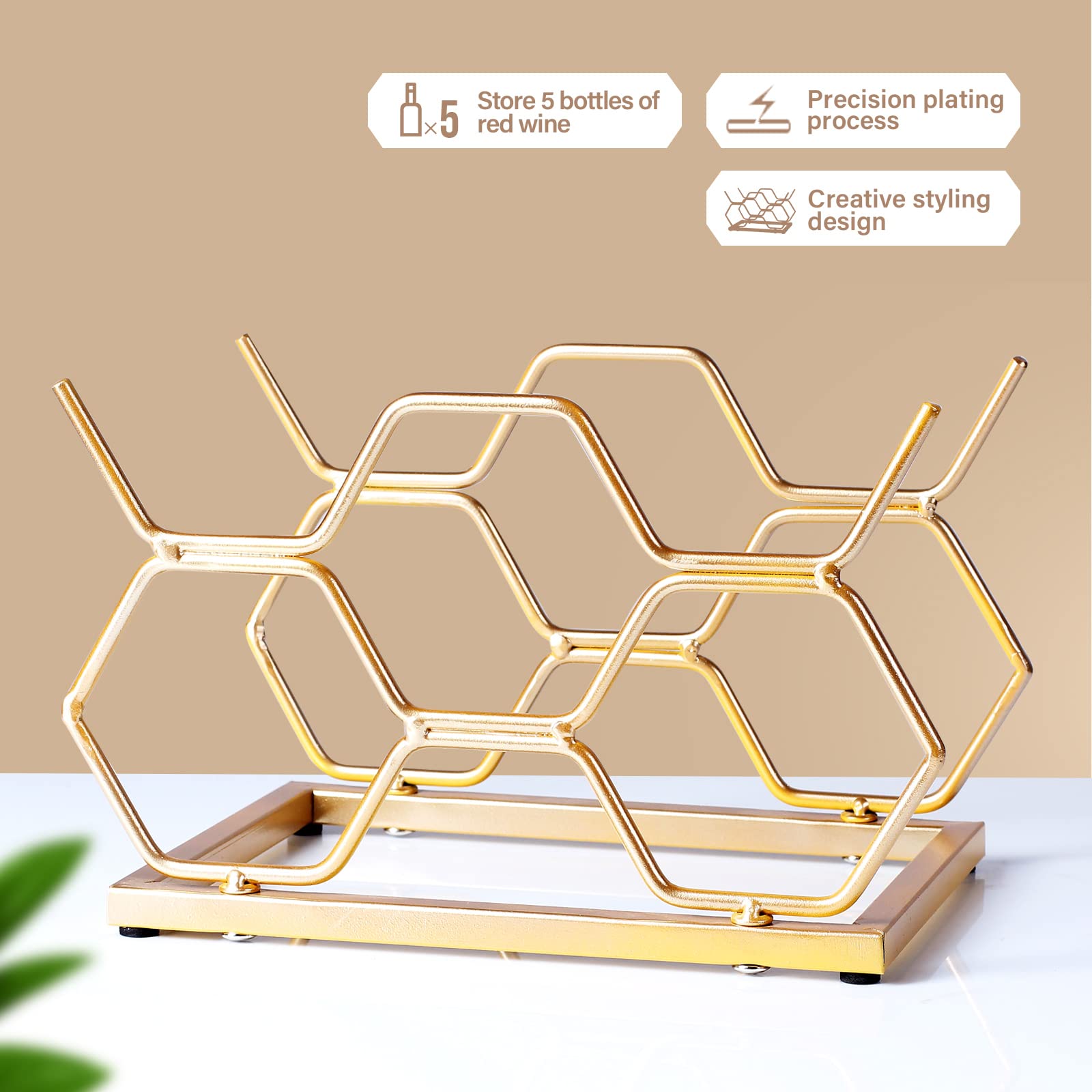 Drincarier compact 11 by 7.2 inch rack fits small counters.