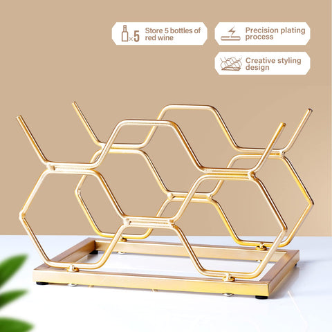 Drincarier compact 11 by 7.2 inch rack fits small counters.