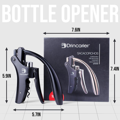 Drincarier gift-box packaging presents a ready-to-gift wine accessory