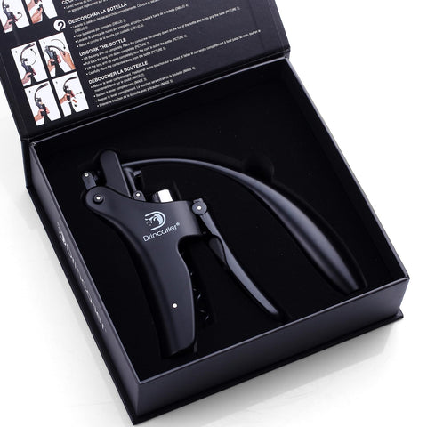 Drincarier matte-black finish adds stylish, comfortable handling