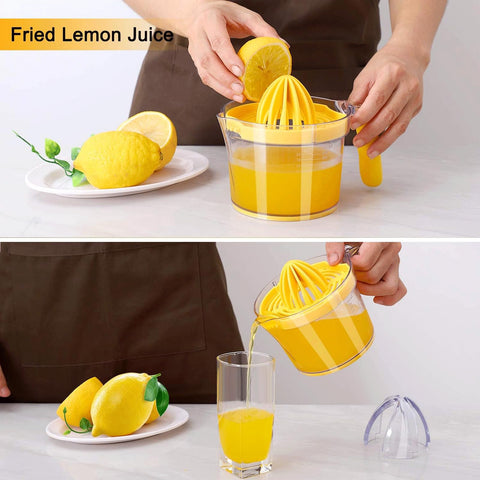 Drizom Citrus Juicer egg-separator feature for recipes.