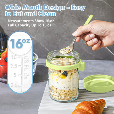 DRKIO leak-proof seal jar showing silicone seal