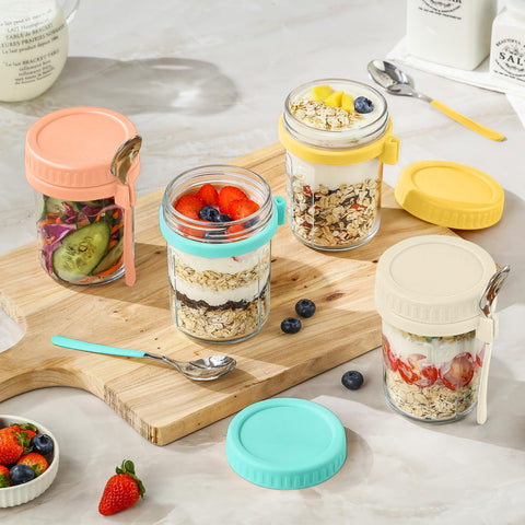 DRKIO jar with measurement markings supports portion control