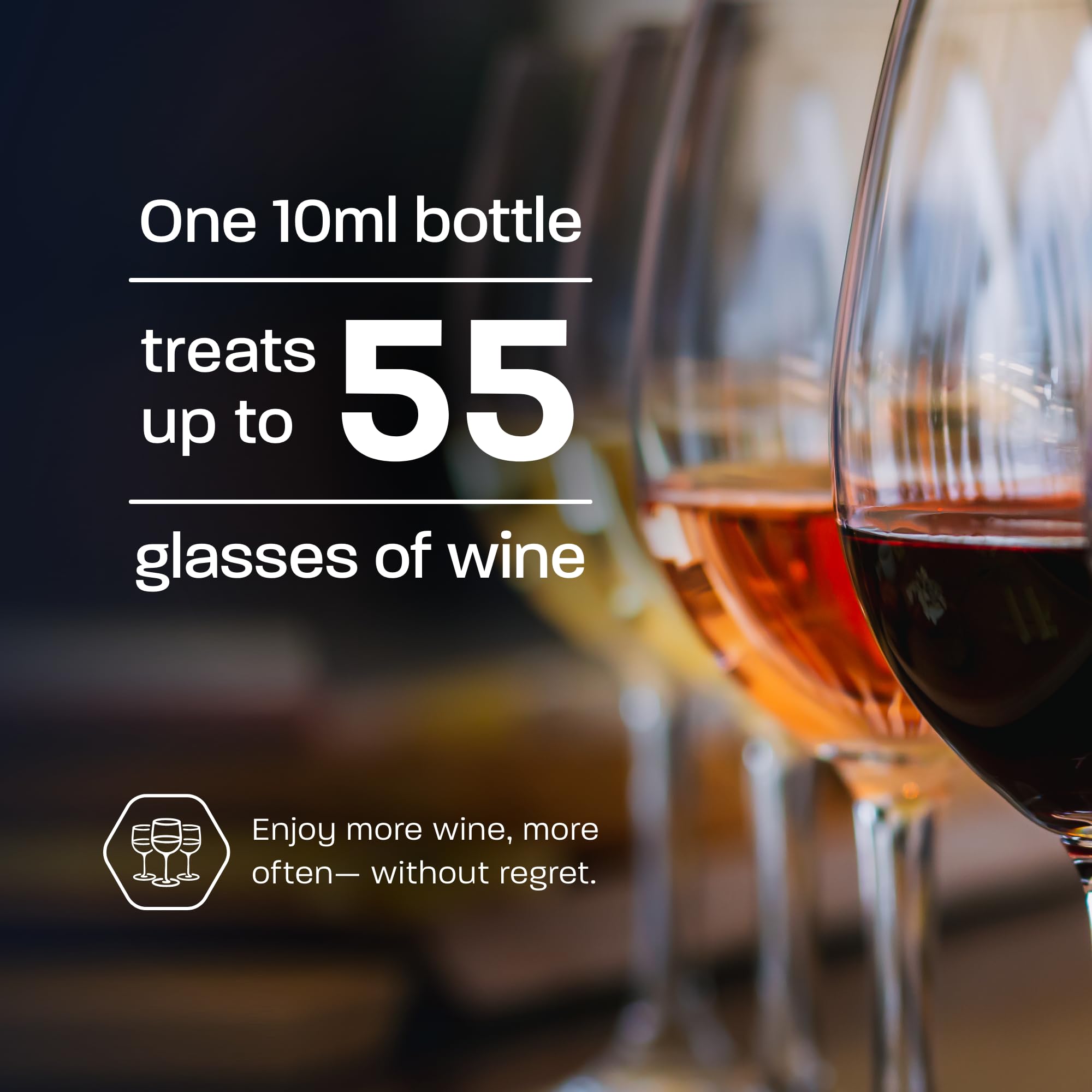 Drop It Wine Drops original lab-tested in Napa Valley for quality