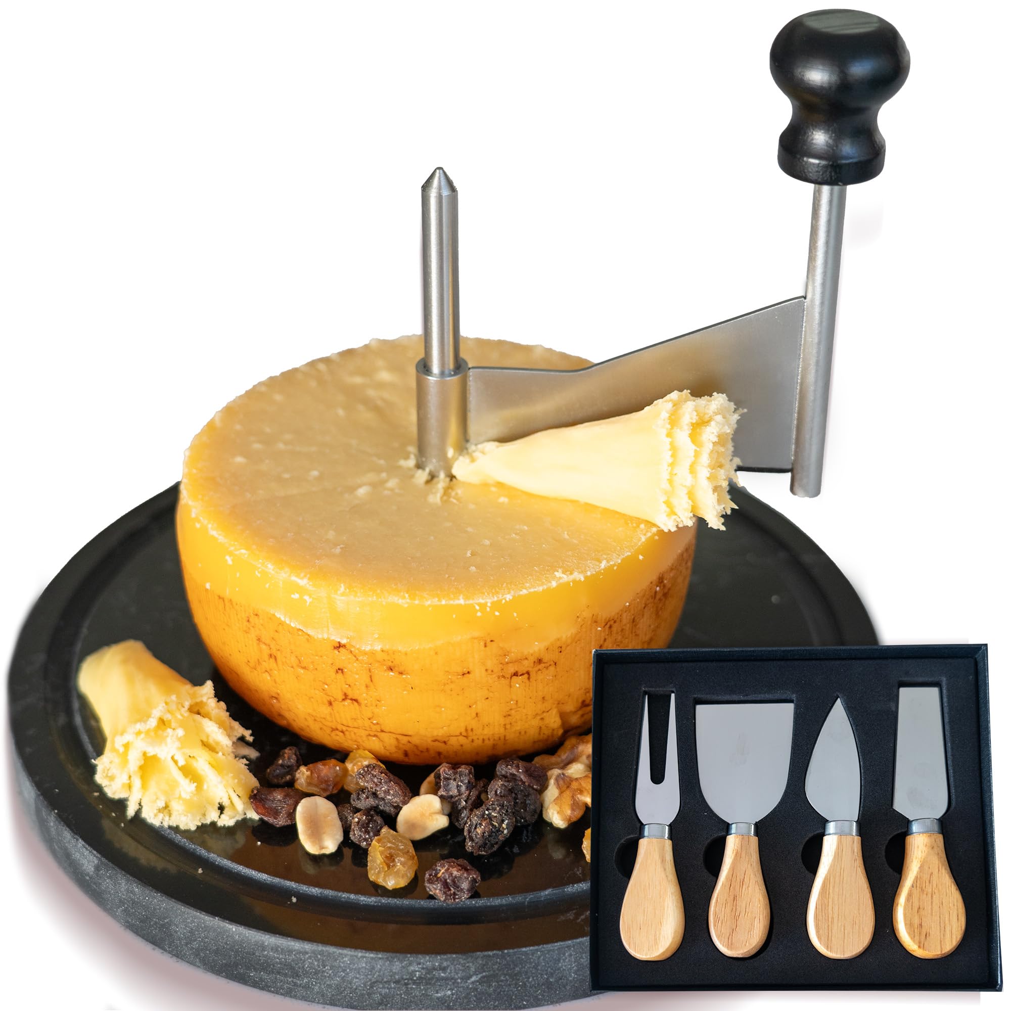 Drovier cheese flowers on tray showcasing rosettes for entertaining.