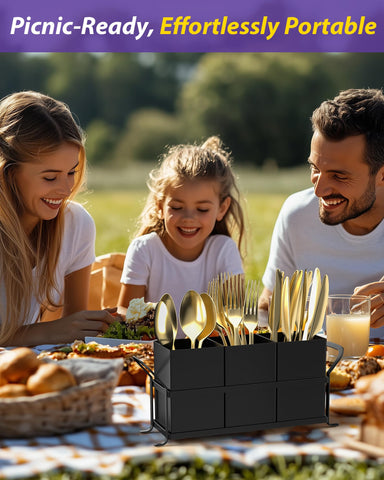 DRPORONYN caddy with built-in handle for simple moving between spaces.
