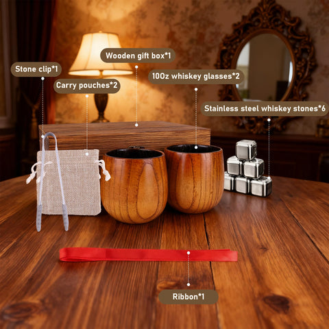 Drtenvd handcrafted retro whiskey glass adds vintage charm to gifting.