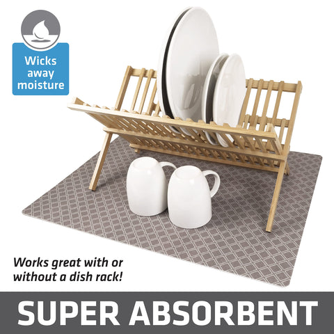 Drymate Jumbo XL low-profile design supports delicate items without bulk.