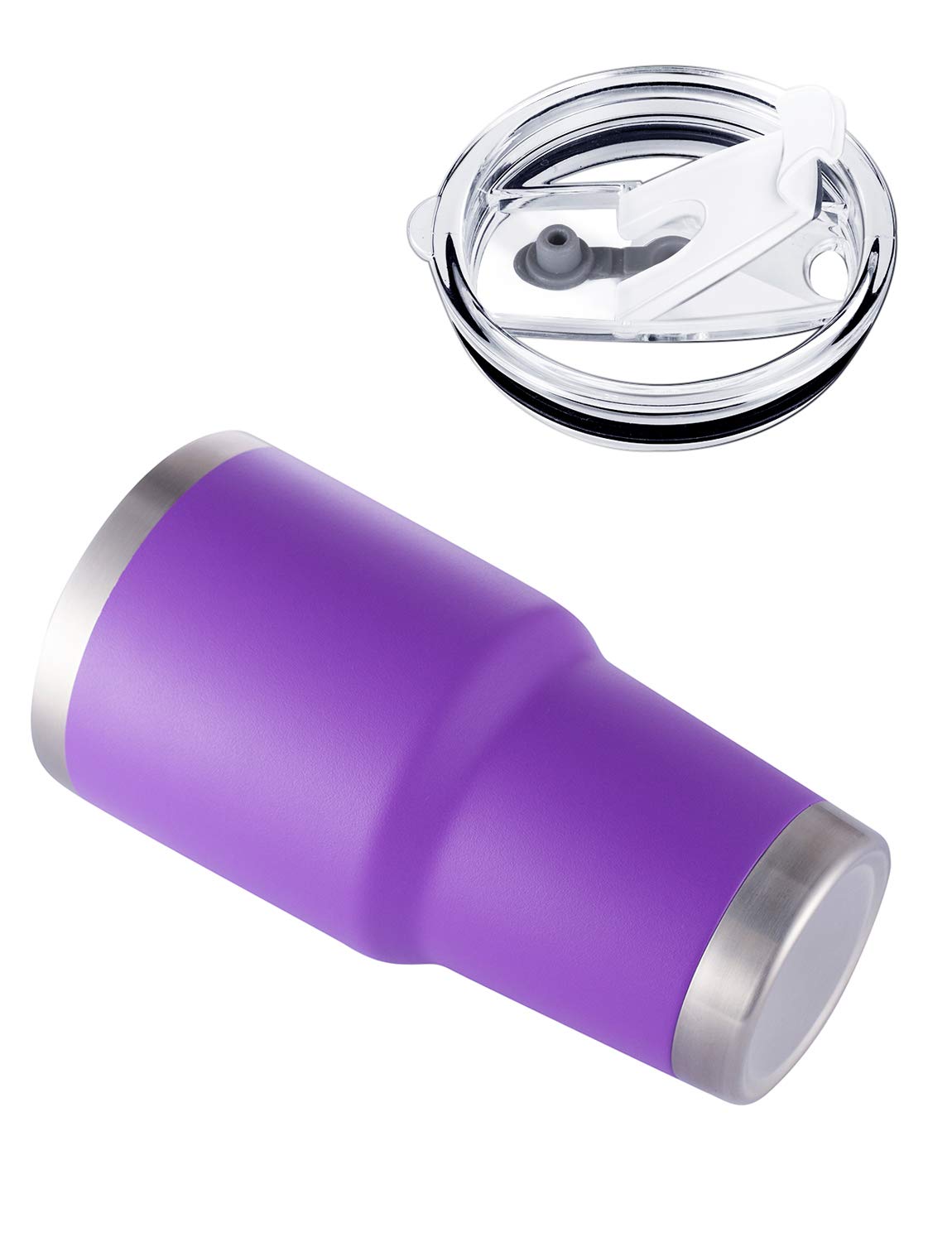 DS 30oz purple tumbler packaged set with all components