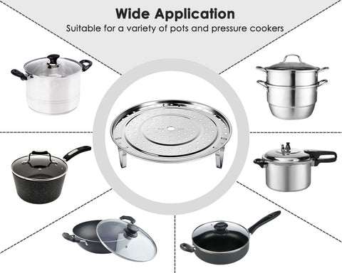 DS. DISTINCTIVE STYLE compatible with bamboo steamers for layered meals.