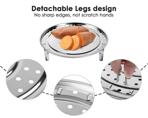 DS. DISTINCTIVE STYLE ideal for vegetables without direct heat contact.