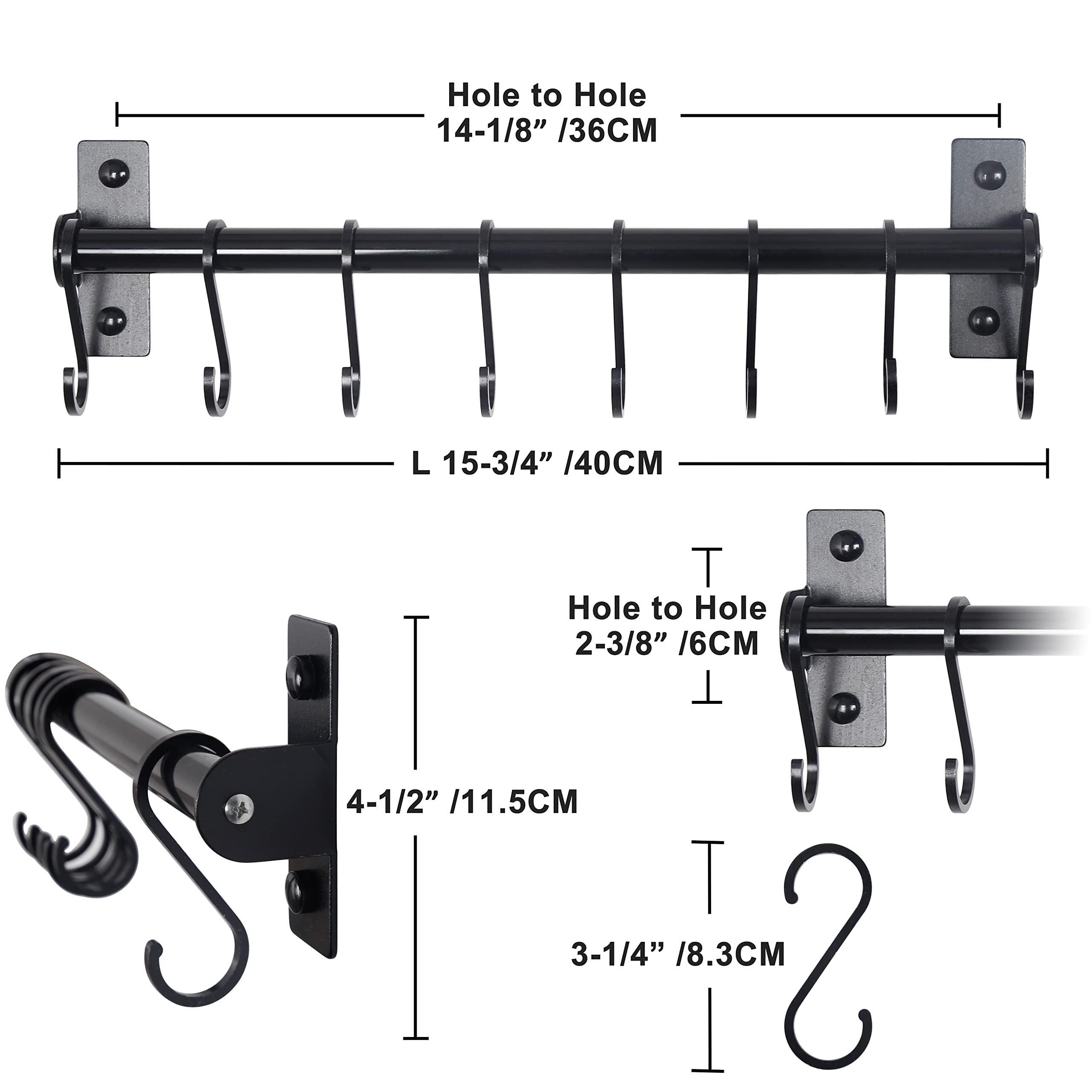 Dseap space-saving kitchen organizer frees countertop space.