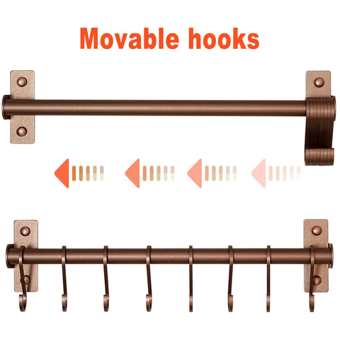 Dseap versatile rack stores brooms and small tools when needed.