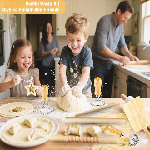 Dthwagfl square pasta stamp for precise square shapes and edges.