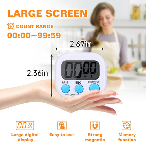 Dualshine timer emitting a 60 second alarm for punctual reminders