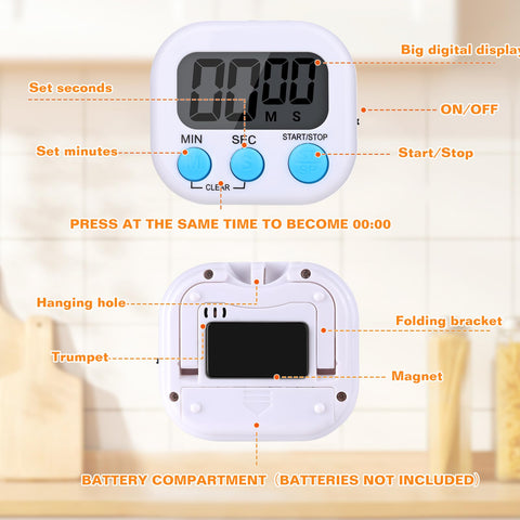 Dualshine compact timer with memory function for quick reuse