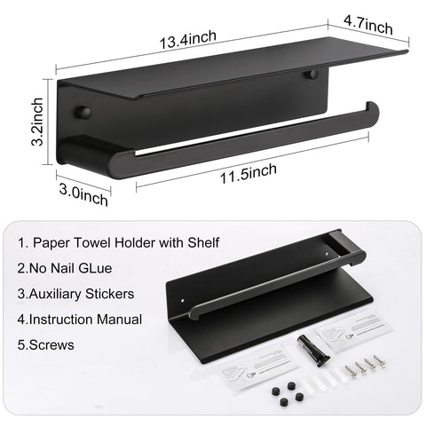 DUFU screws included for secure mounting on selected surfaces.