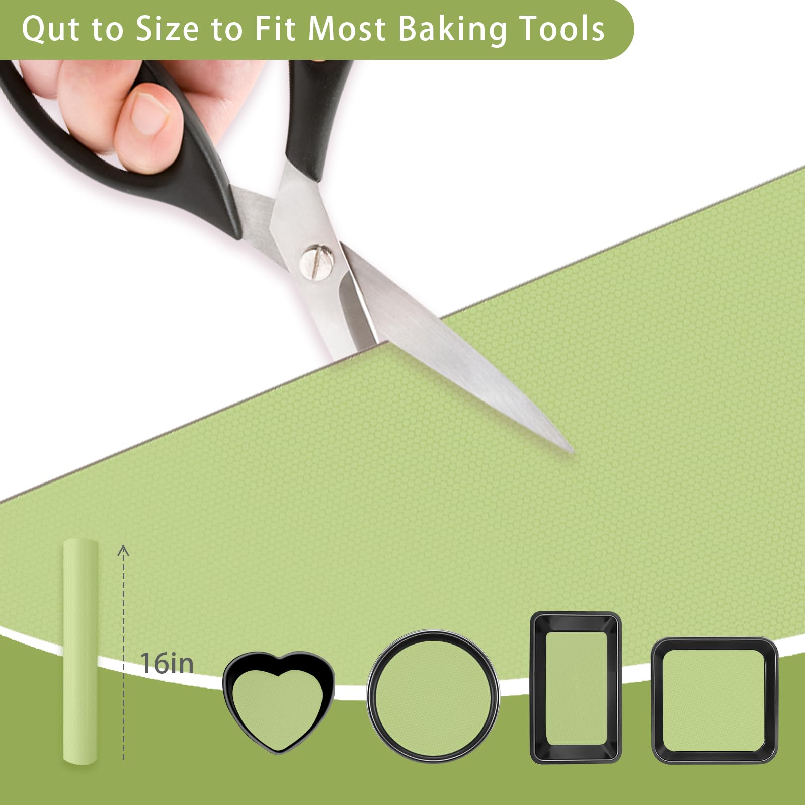 DUGYGA mat unrolled on the counter showcasing flexible dough rolling surface.