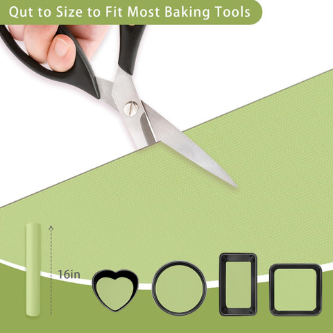 DUGYGA mat unrolled on the counter showcasing flexible dough rolling surface.