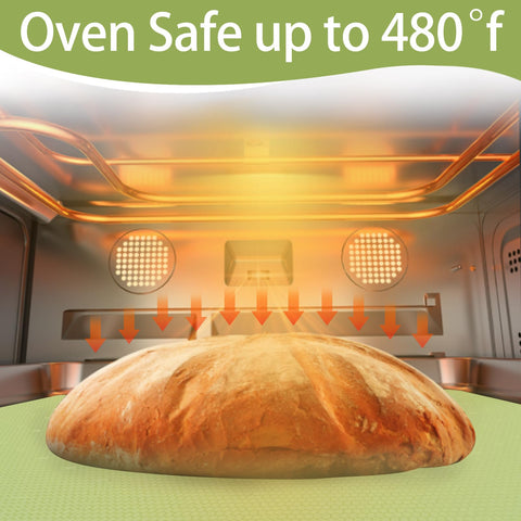 DUGYGA reusable baking mat reduces waste compared to parchment paper.