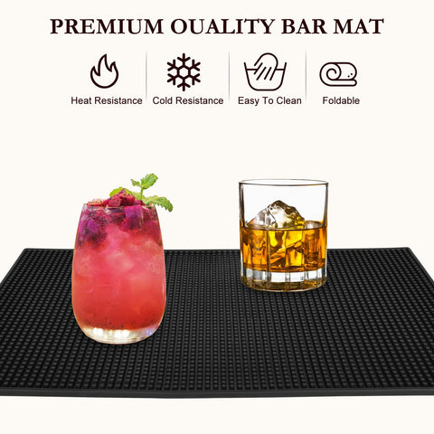 DUIBAOCHUN bar mat coffee station guards against stains while brewing